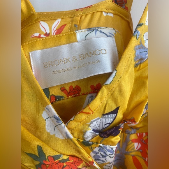 NWOT Bronx and Banco Asymmetrical Floral Dress - Picture 6 of 11